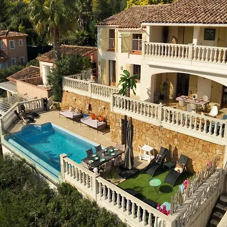 Villa Soleil - Vue Et Montagne - Piscine Privee, Tennis, Acces A Pied Roquebrune-sur-Argens