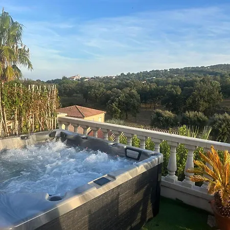 Villa Soleil - Vue Et Montagne - Piscine Privee, Tennis, Acces A Pied Roquebrune-sur Argens